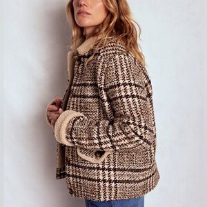 BODEN Stirling Check Coat